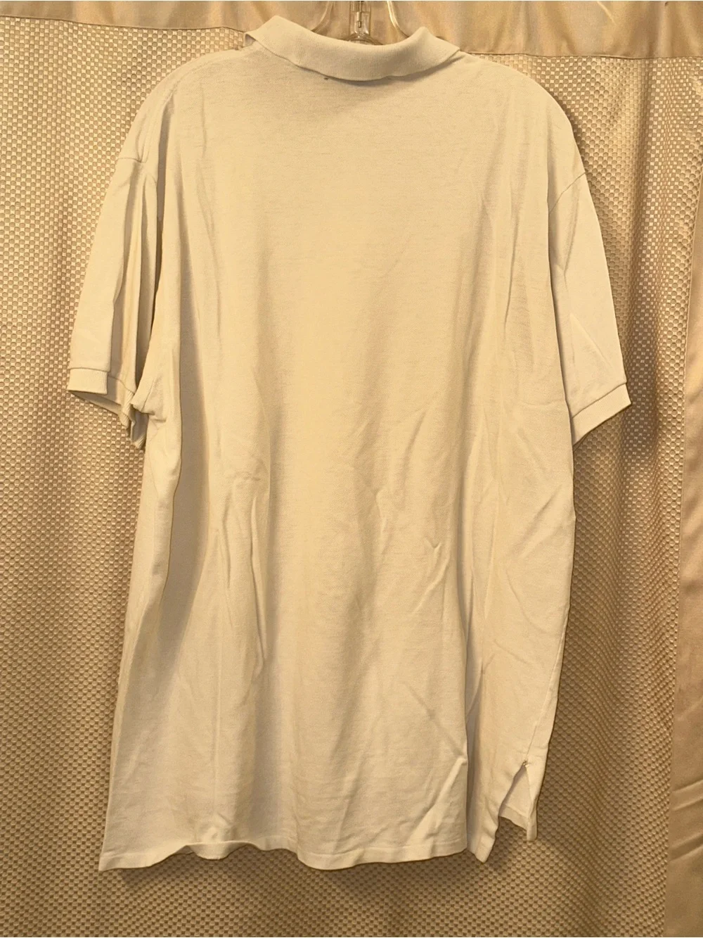 Ralph Lauren White Polo with Navy Pony Embroidery Men’s XL
